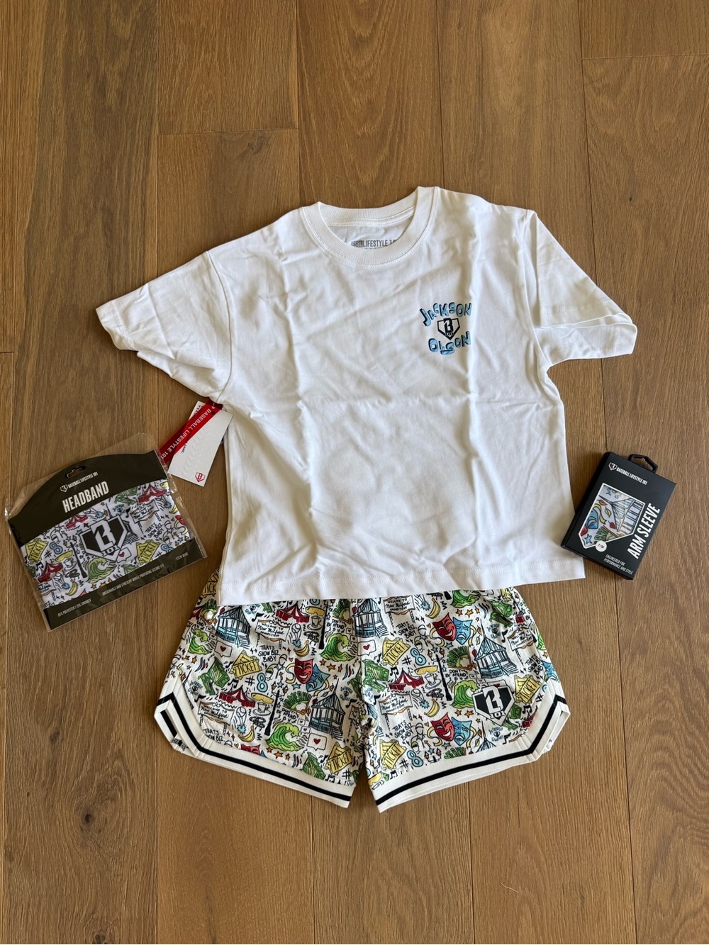 Baseball Lifestyle 101 - Jackson Olson Set -YS- NEW WITH TAGS